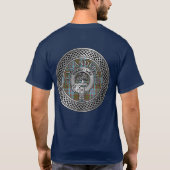 Clan Anderson Crest & Tartan Knot T-shirt (Achterkant)