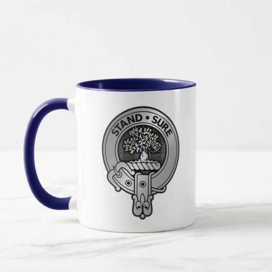 Clan Anderson Crest & Tartan Mok (Links)