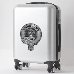 Clan Anderson Crest & Tartan Sticker