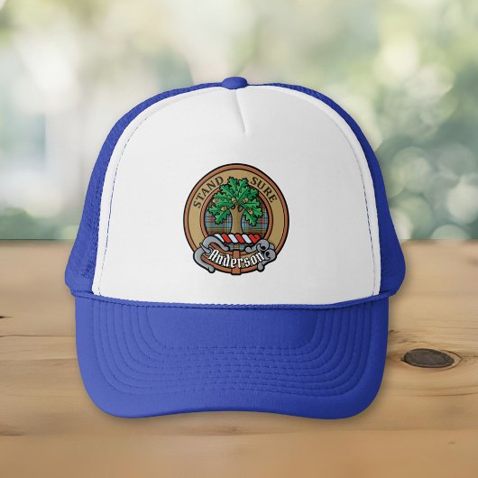 Clan Anderson Crest Trucker Hat Pet