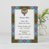 Clan Anderson Crest Uitnodiging (Staand voorkant)