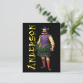 Clan Anderson Highland Dream Briefkaart (Staand voorkant)
