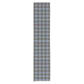 Clan Anderson Light Blue Scottish Tartan Korte Tafelloper (Voorkant)