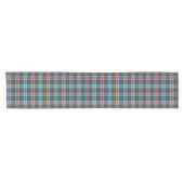 Clan Anderson Light Blue Scottish Tartan Korte Tafelloper (Horizontaal)