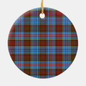 Clan Anderson Modern Badge Tartan Pset Keramisch Ornament (Achterkant)