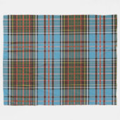 Clan Anderson Pset Tartan Check Fleece Deken (Voorkant (Horizontaal))