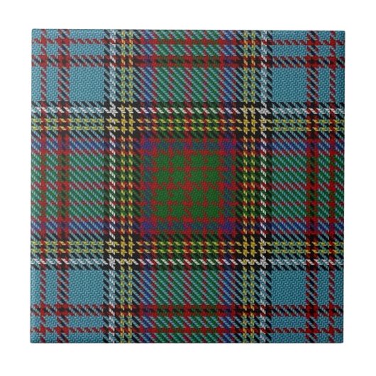 Clan Anderson Scottish Expressions Tartan Tegeltje (Voorkant)