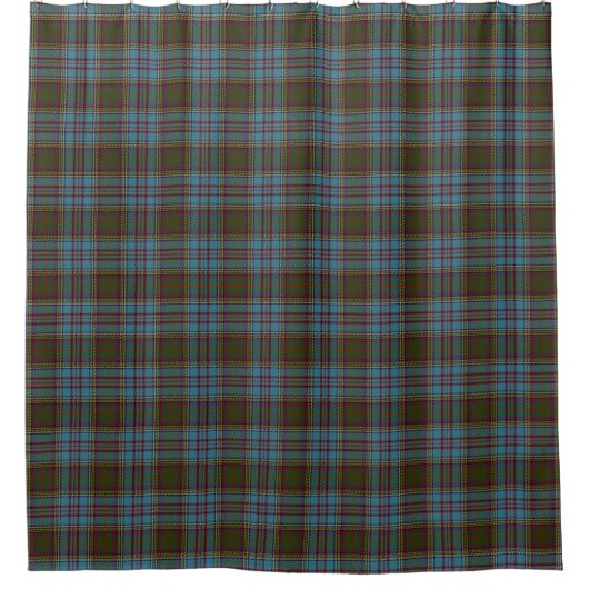 Clan Anderson Scottish Heritage Tartan Douchegordijn (Voorkant)