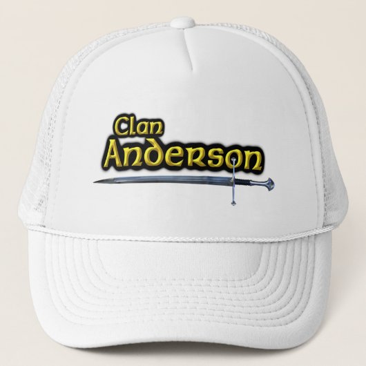 Clan Anderson Scottish Inspiration Trucker Pet (Voorkant)