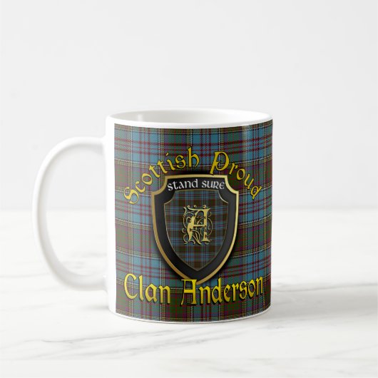 Clan Anderson Scottish Proud Cups Mokken (Links)