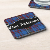 Clan Anderson-spandoek Drankjes Onderzetter (Linkerzijde)