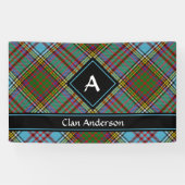 Clan Anderson Tartan Banner (Horizontaal)