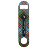 Clan Anderson Tartan Bar Key Speed Flessenopener (Voorkant)