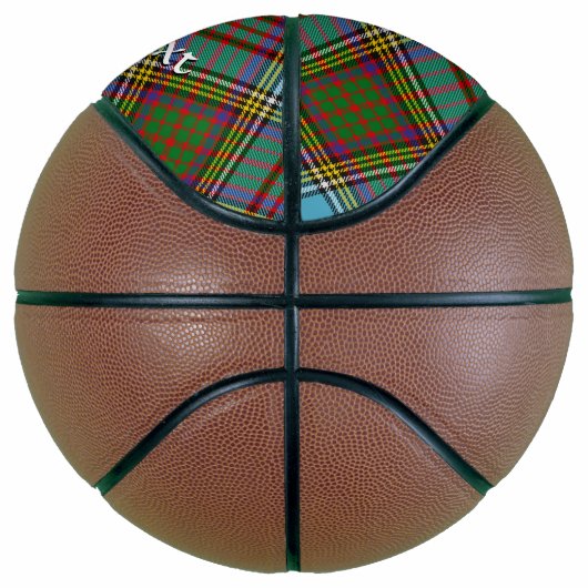 Clan Anderson Tartan Basketball Basketbal (Rechts)