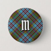 Clan Anderson Tartan Button (Voorkant)