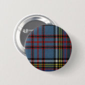 Clan Anderson Tartan Button (Voorkant /achterkant)