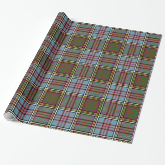 Clan Anderson Tartan Cadeaupapier (Uitgerold)
