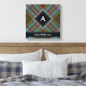 Clan Anderson Tartan Canvas Print (Insitu (Slaapkamer))