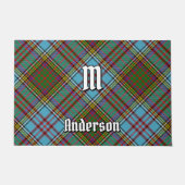Clan Anderson Tartan Doormat Deurmat (Voorkant)