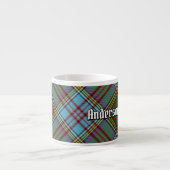 Clan Anderson Tartan Espresso Cup Kop (Voorkant)