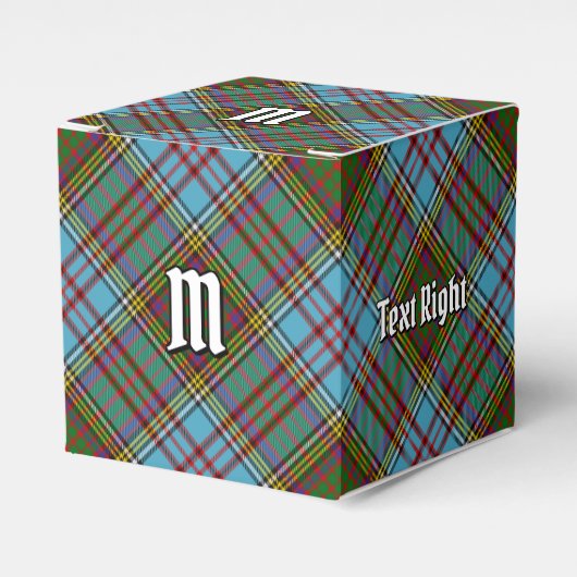 Clan Anderson Tartan Favor Box Bedankdoosjes (Voorkant Zijde)