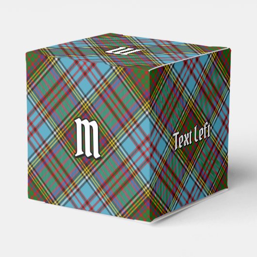 Clan Anderson Tartan Favor Box Bedankdoosjes (Achterkant)