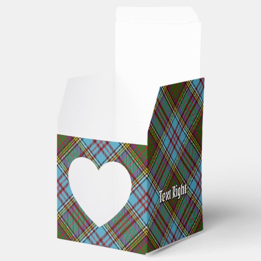 Clan Anderson Tartan Favor Box Bedankdoosjes (Geopend)