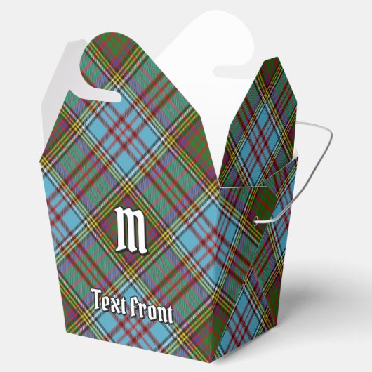 Clan Anderson Tartan Favor Box Bedankdoosjes (Geopend)