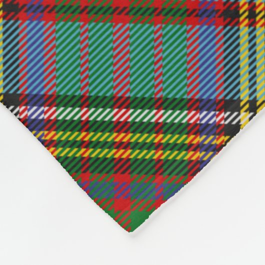 Clan Anderson Tartan Fleece Blanket (Hoek)