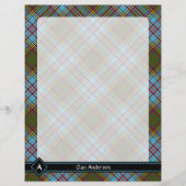 Clan Anderson Tartan Flyer (Voorkant)