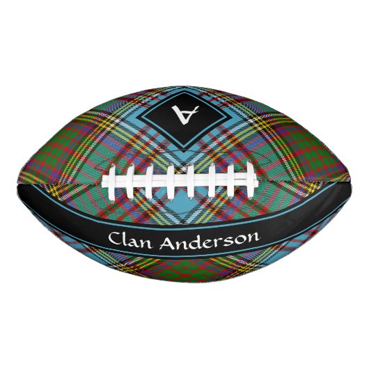 Clan Anderson Tartan Football (Voorkant)