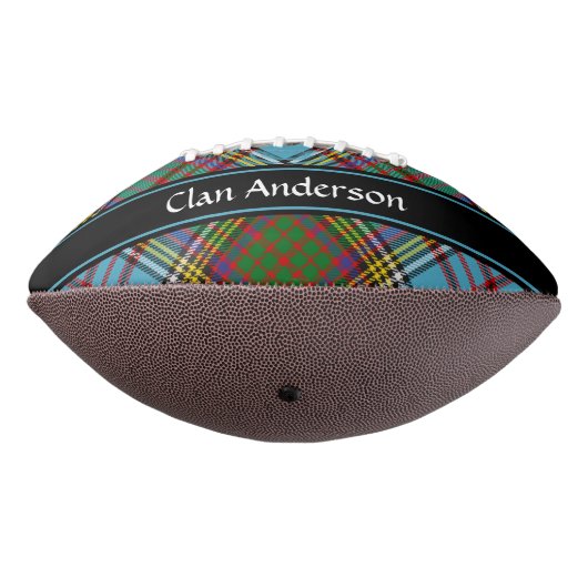 Clan Anderson Tartan Football (Gedraaid 270)