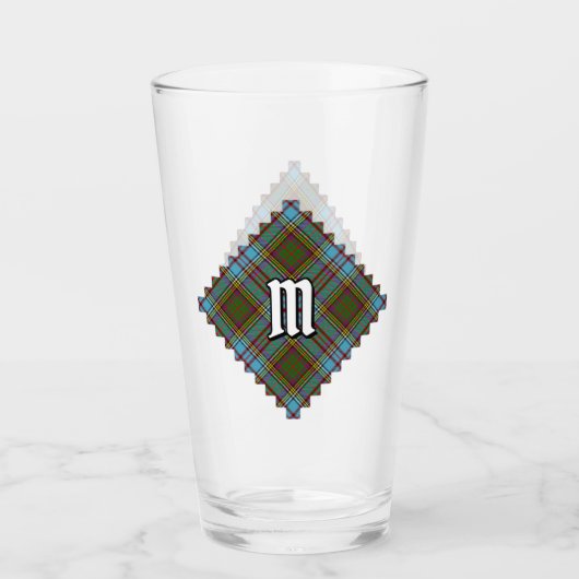 Clan Anderson Tartan Glass Glas (Voorkant)