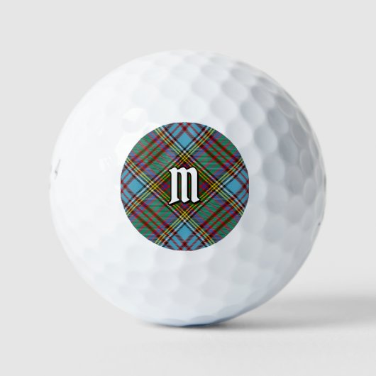 Clan Anderson Tartan Golf Balls Golfballen (Voorkant)