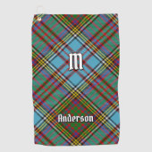 Clan Anderson Tartan Golf Towel Golfhanddoek (Voorkant)