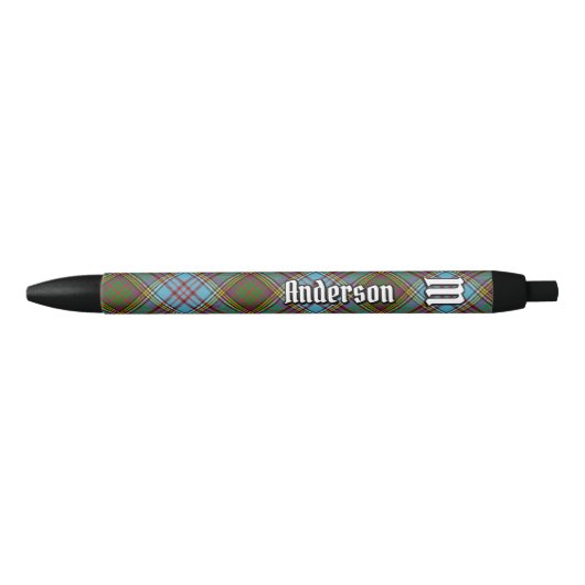 Clan Anderson Tartan Ink Pen (Voorkant)