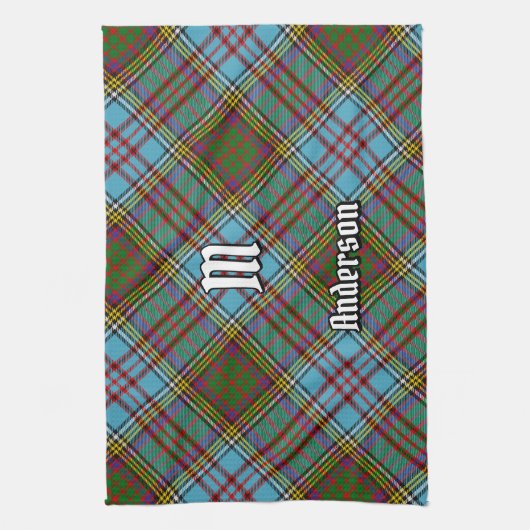 Clan Anderson Tartan Kitchen Towel Theedoek