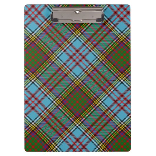 Clan Anderson Tartan Klembord (Voorkant)