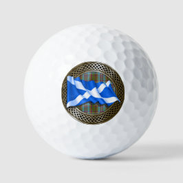 Clan Anderson Tartan Knot & Flag Golfballen