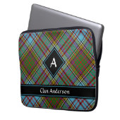 Clan Anderson Tartan Laptop Hoeve Sleeve (Voorkant Links)