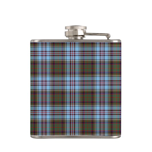 Clan Anderson Tartan Monogram Heupfles (Achterkant)