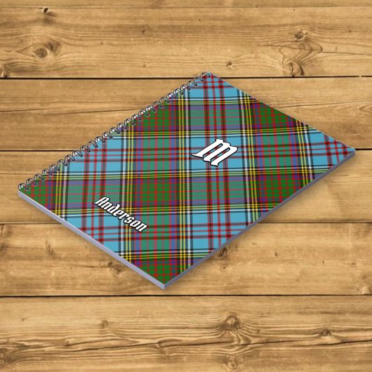 Clan Anderson Tartan Notitieboek