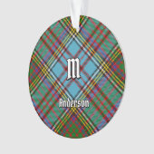 Clan Anderson Tartan Ornament (voorkant)