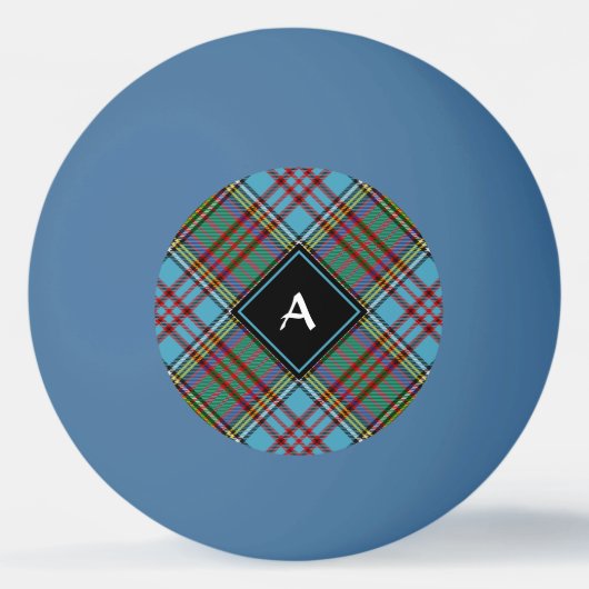 Clan Anderson Tartan Ping Pong Ball (Voorkant)