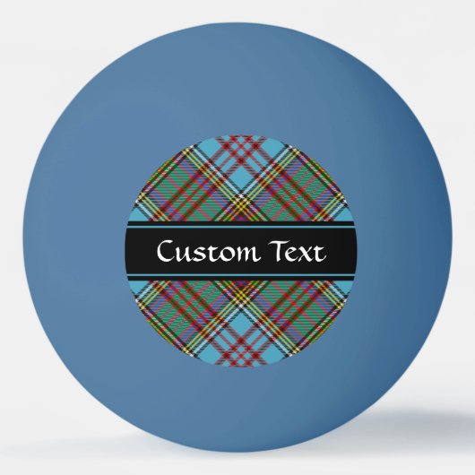 Clan Anderson Tartan Ping Pong Ball (Achterkant)