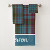 Clan Anderson Tartan Pset Bad Handdoek (Insitu)