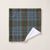Clan Anderson Tartan Pset Bad Handdoek (Wasdoekje)