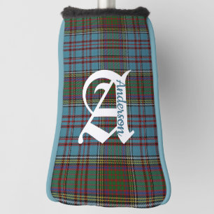Clan Anderson Tartan Pset Monogram Golfheadcover