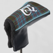 Clan Anderson Tartan Pset Monogram Golfheadcover (3/4 voorkant)