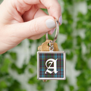 Clan Anderson Tartan Pset Monogram Sleutelhanger